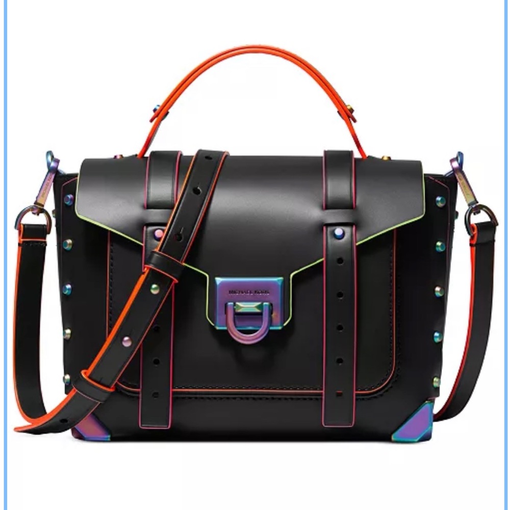 Michael Kors Medium Manhattan Black Bag $378